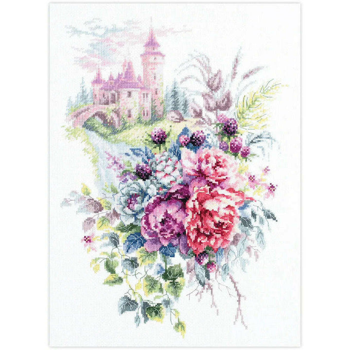 The Old Castle 210-210 Counted Cross-Stitch Kit
