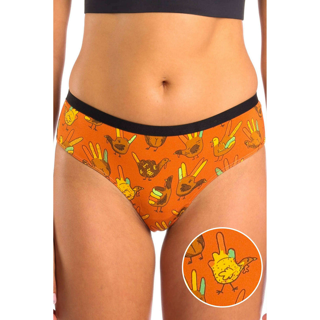 The Party Fowl | Thanksgiving Turkey Cheeky Underwear