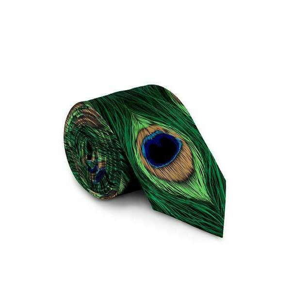 The Peacock Player | New Years Eve Party Tie