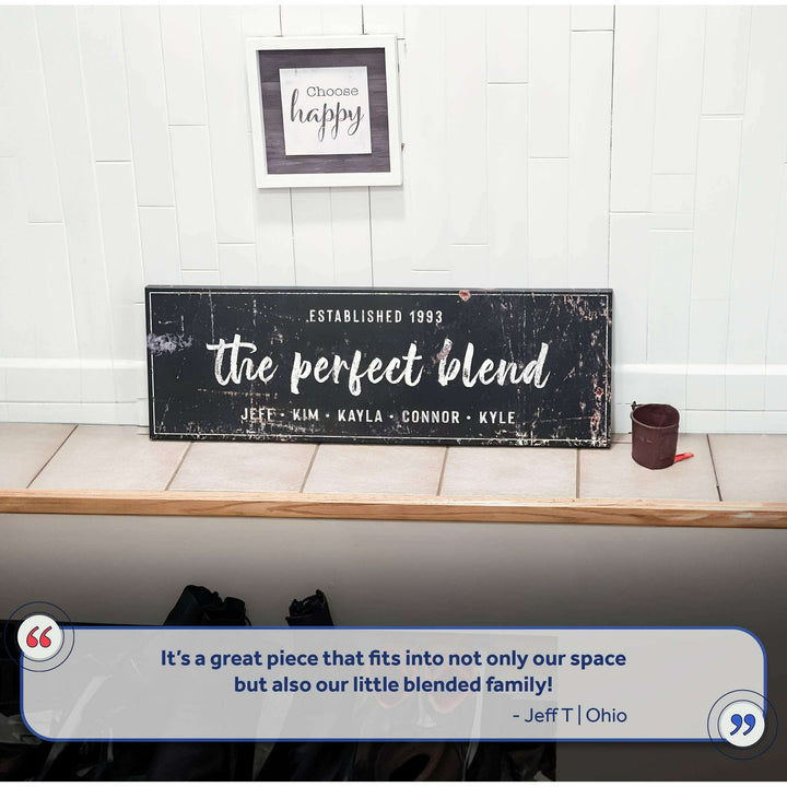The Perfect Blend Sign III