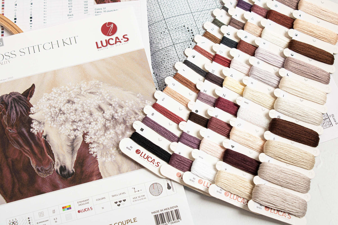 The perfect couple BU5010L Counted Cross-Stitch Kit