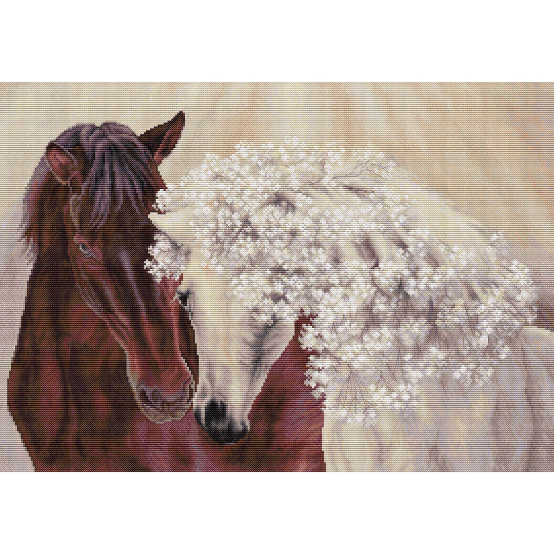 The perfect couple BU5010L Counted Cross-Stitch Kit