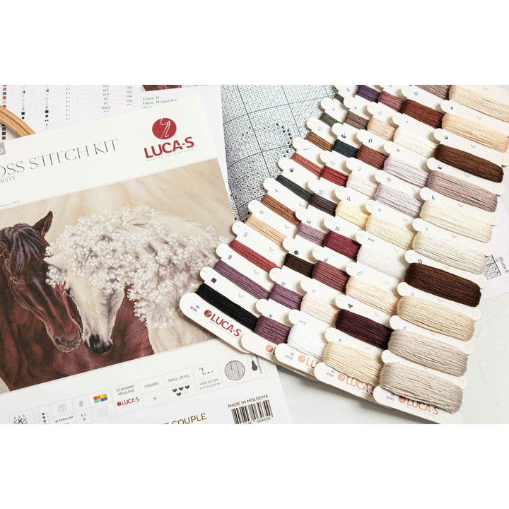 The perfect couple BU5010L Counted Cross-Stitch Kit