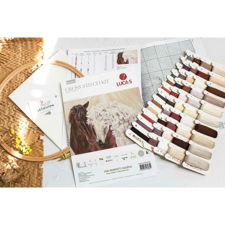 The perfect couple BU5010L Counted Cross-Stitch Kit
