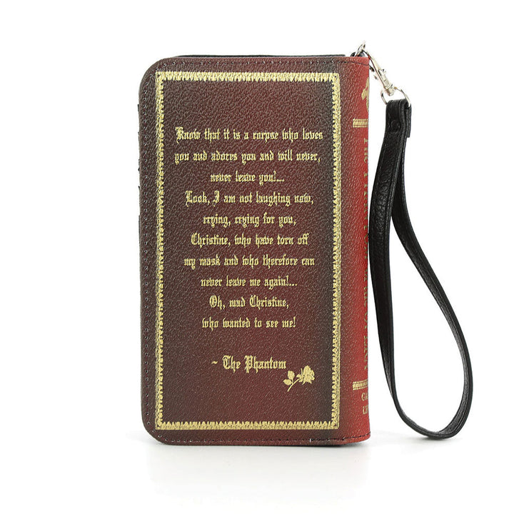 The Phantom Of The Opera Book Wallet Wristlet