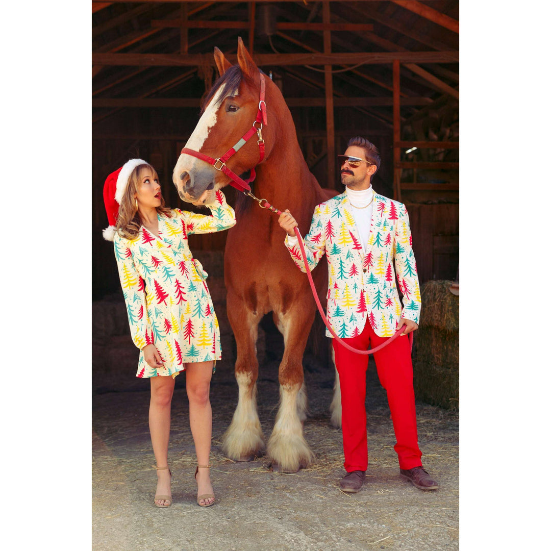 The Pine Tree Playboy | Christmas Tree Holiday Suit