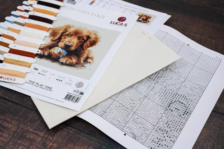 The Play Time BU5037L Counted Cross-Stitch Kit