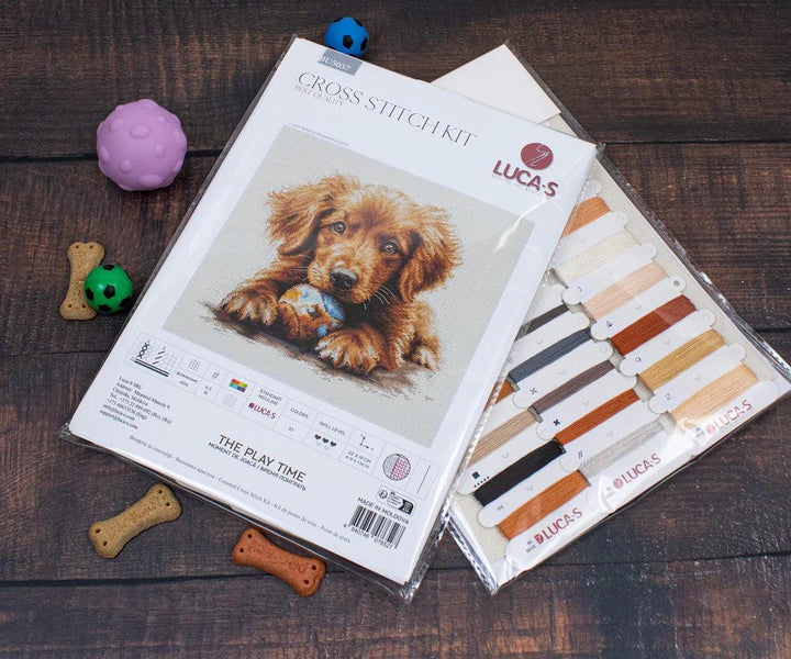 The Play Time BU5037L Counted Cross-Stitch Kit