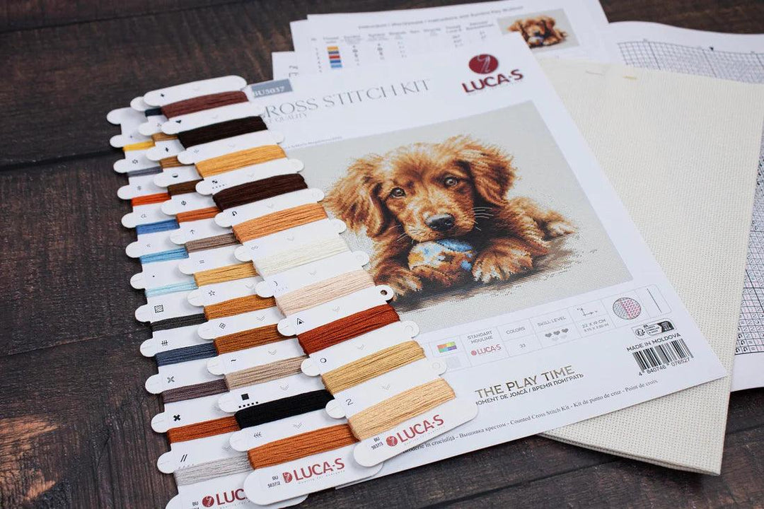 The Play Time BU5037L Counted Cross-Stitch Kit