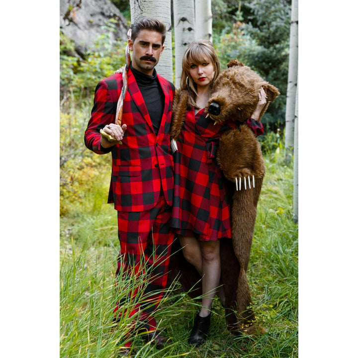 The Red & Black Lumberjack | Buffalo Check Suit