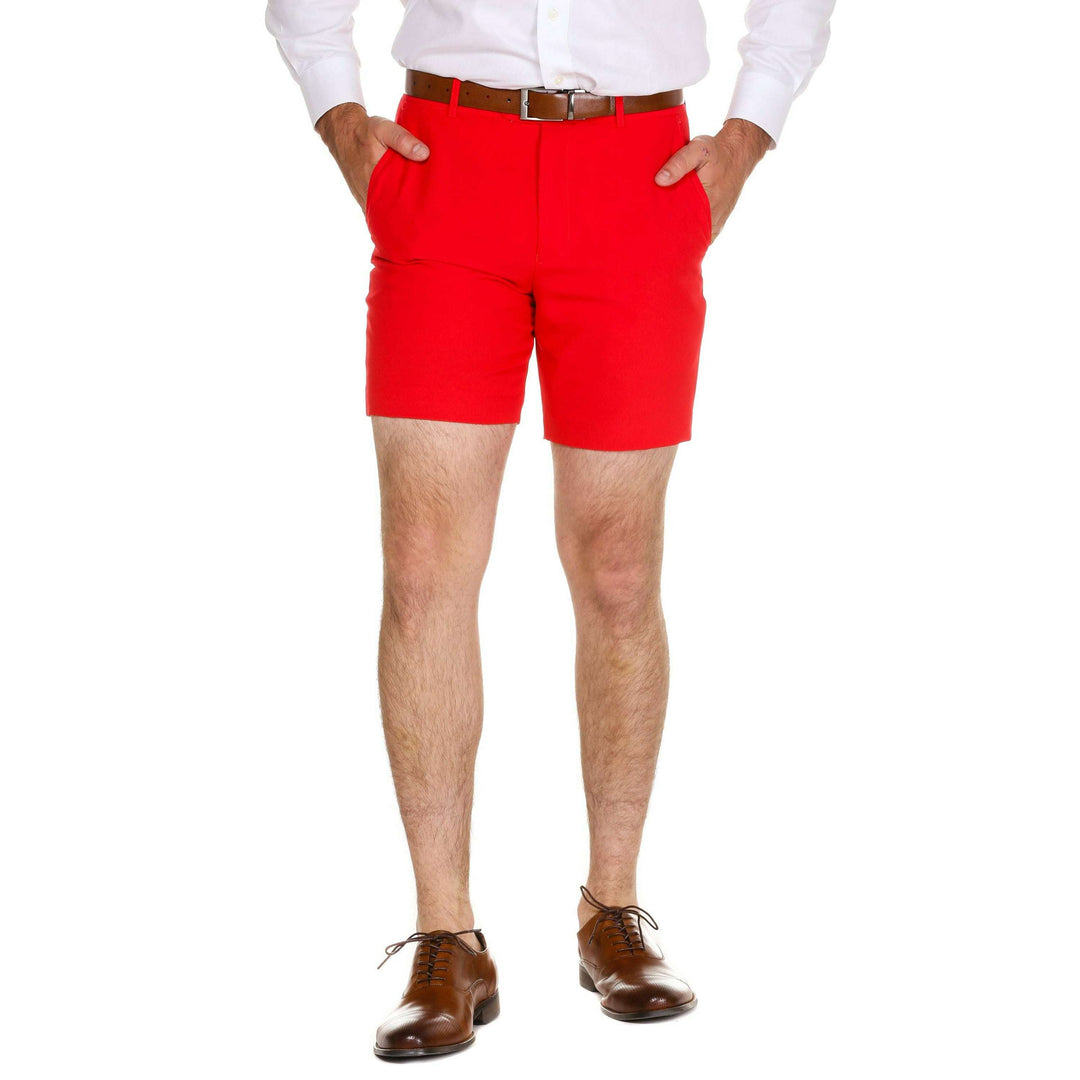 The Red Rockets | Red Suit Shorts