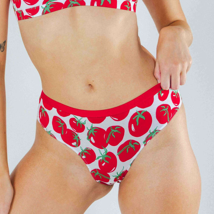 The Roma | Tomato Cheeky Underwear