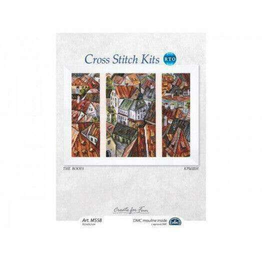 The roofs M558 Counted Cross Stitch Kit