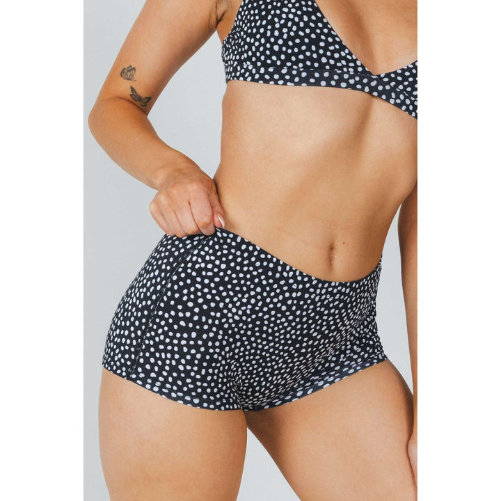 The Salt & Pepper | Polka Dot Modal Boyshort Underwear