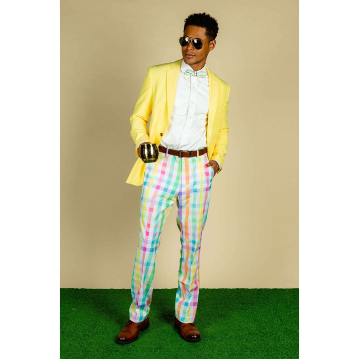 The Savannah Swinger | Pastel Plaid Pants