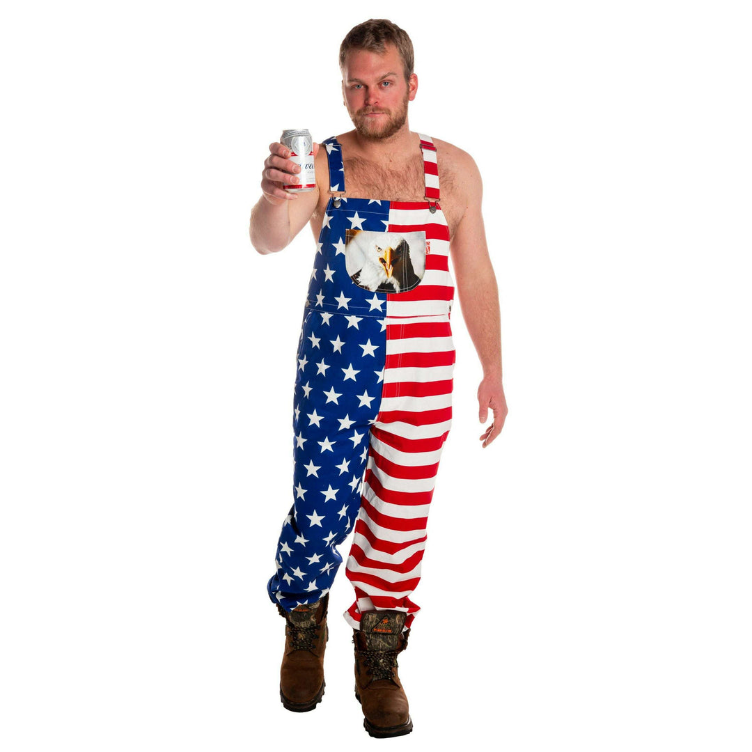 The Screamin Eagles | American Flag Overalls