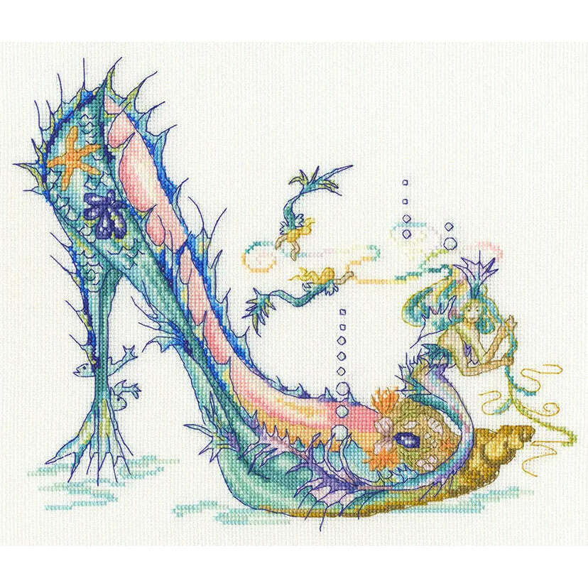 The Siren XSK17 Counted Cross Stitch Kit