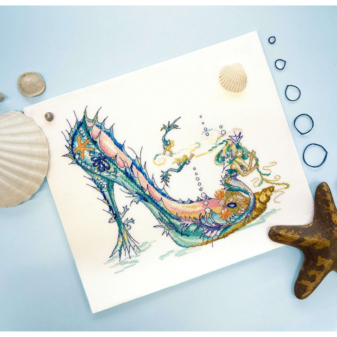 The Siren XSK17 Counted Cross Stitch Kit