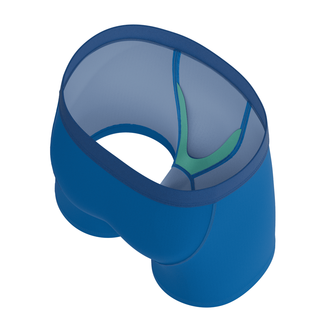 The Skydiver | Ocean Blue Boy's Boxer Briefs