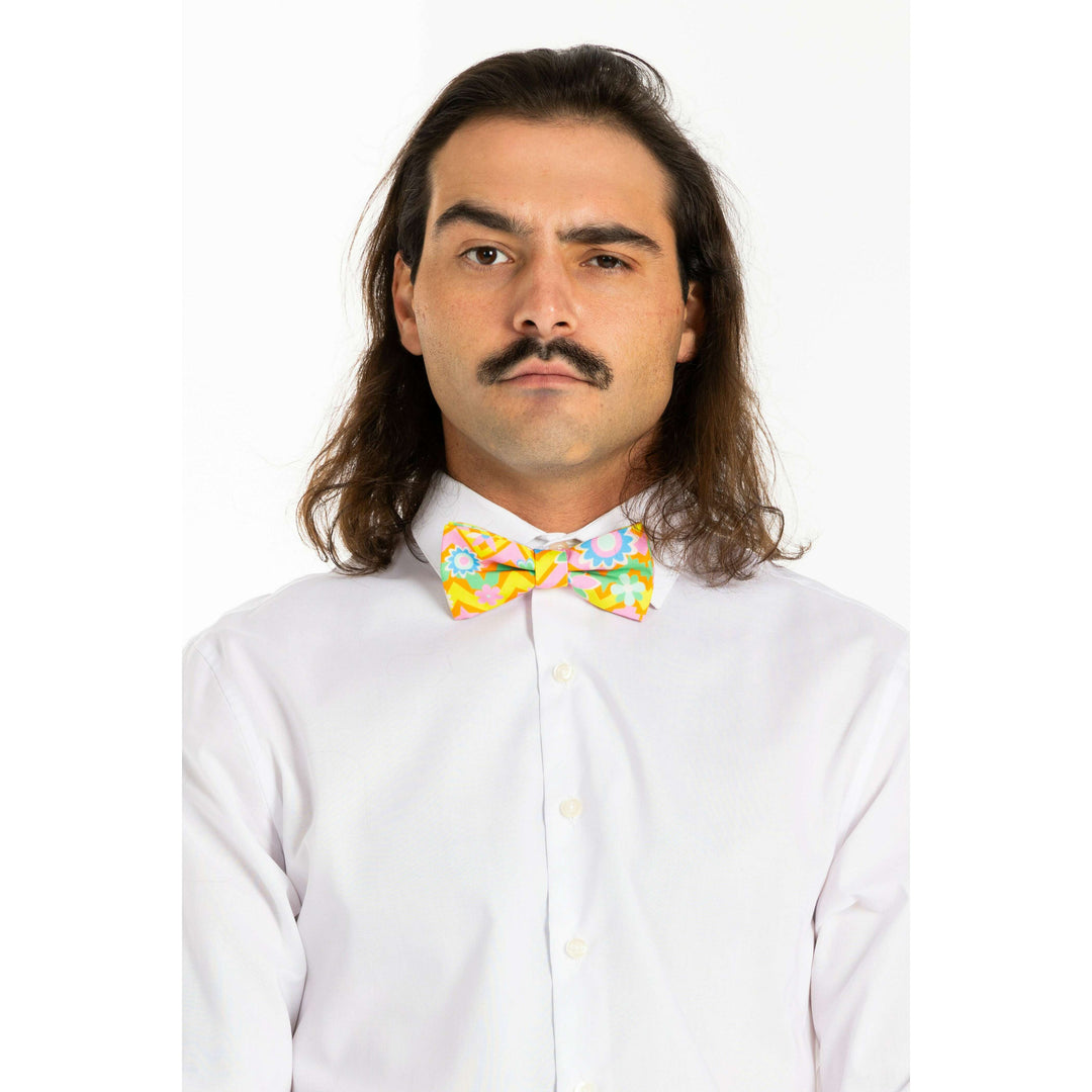 The Solar Flower | Trippy Floral Bow Tie