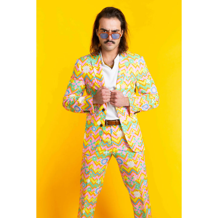 The Solar Flower | Trippy Floral Suit