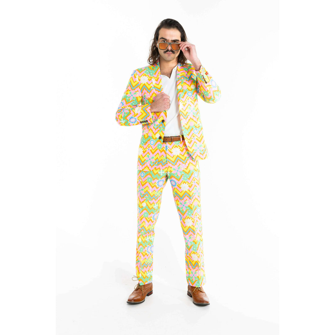 The Solar Flower | Trippy Floral Suit