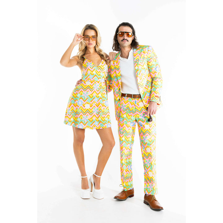 The Solar Flower | Trippy Floral Suit