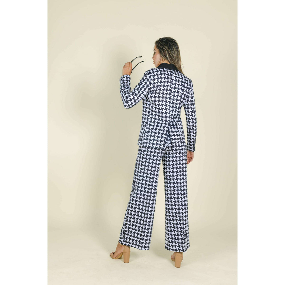 The Sophistication | Houndstooth Women's Suit