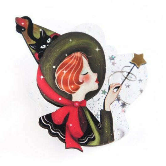 The Sorceress Brooch by LaliBlue - Quirks!