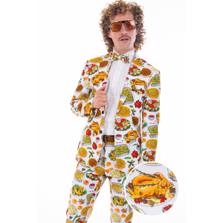 The Spread | White Thanksgiving Suit