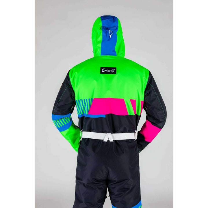 The Steep And Deep | Men's Retro Black Ski Suit