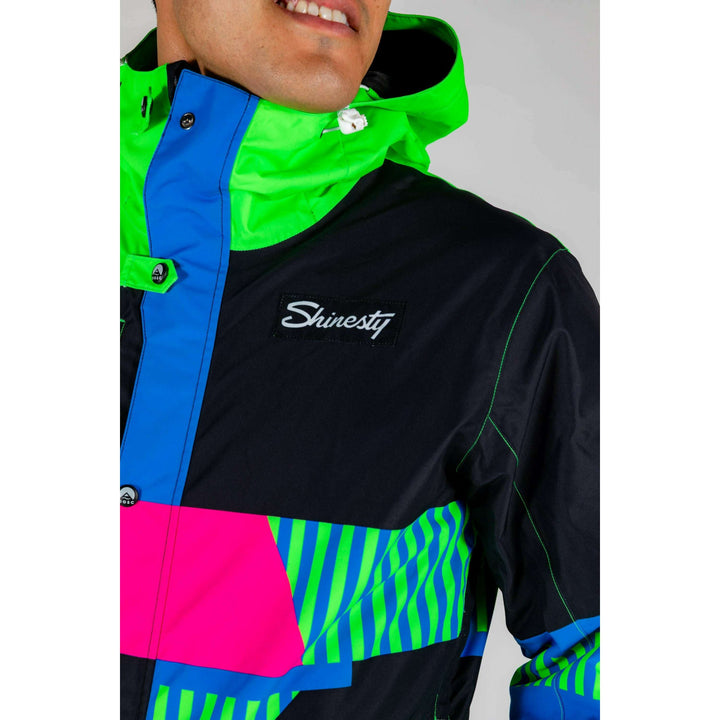 The Steep And Deep | Men's Retro Black Ski Suit