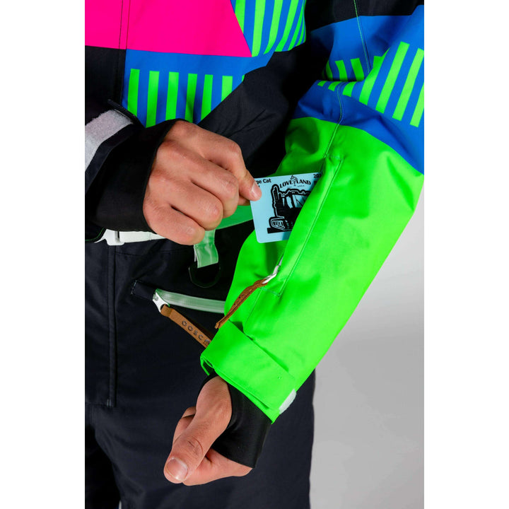 The Steep And Deep | Men's Retro Black Ski Suit