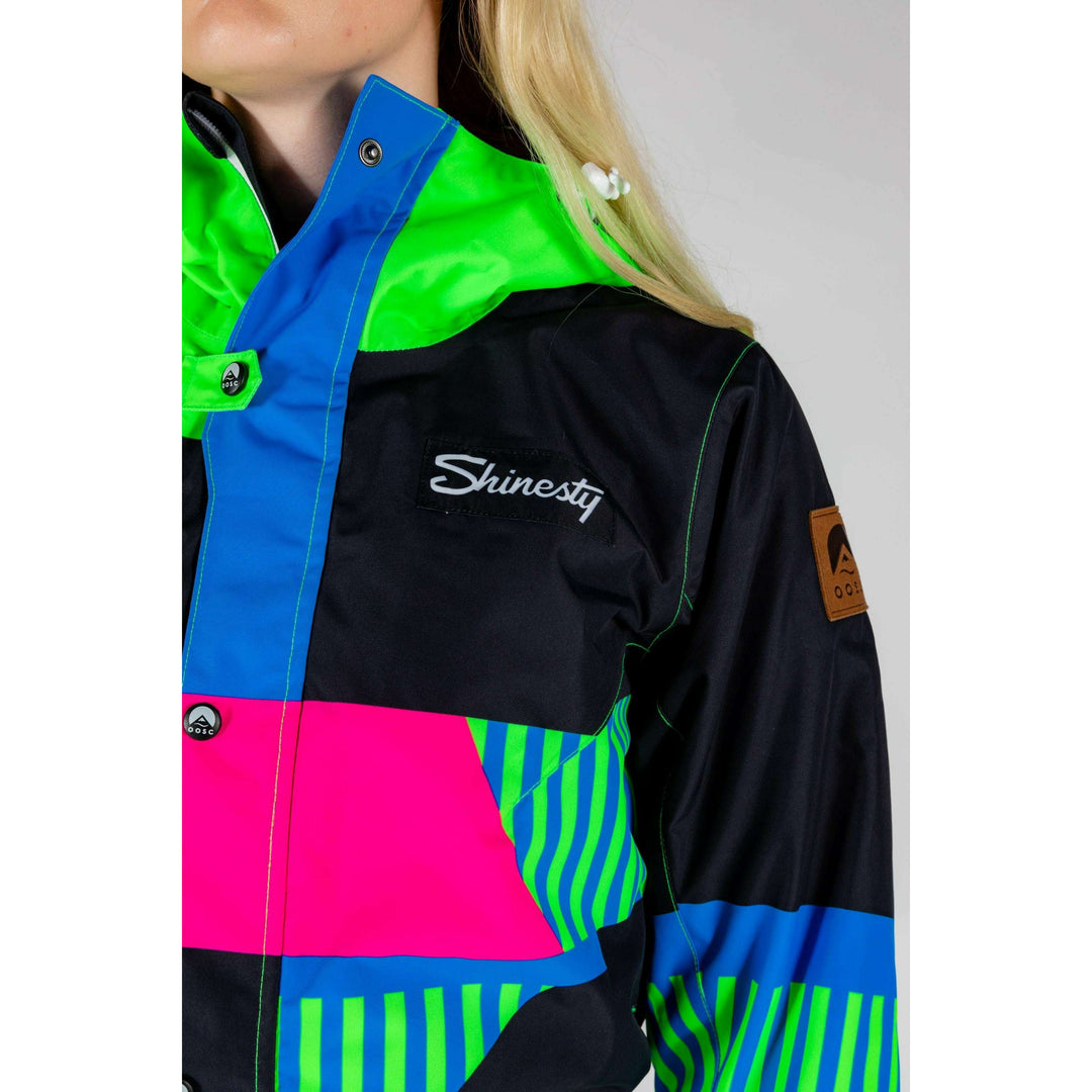 The Steep And Deep | Retro Black Women's One Piece Ski Suit