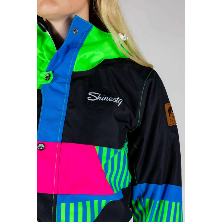 The Steep And Deep | Retro Black Women's One Piece Ski Suit