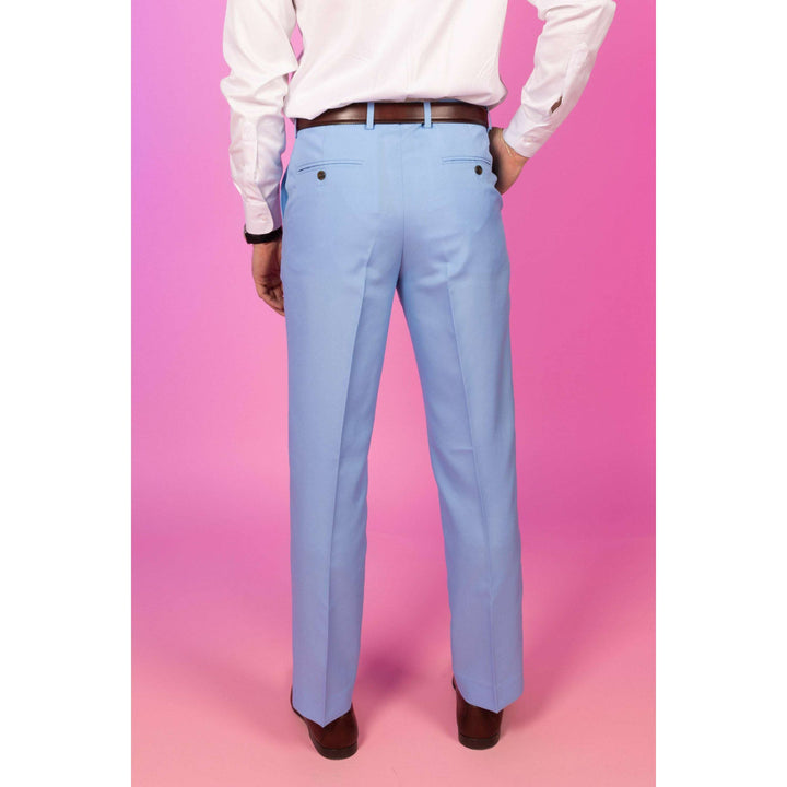 The Stratosphere | Powder Blue Suit Pants