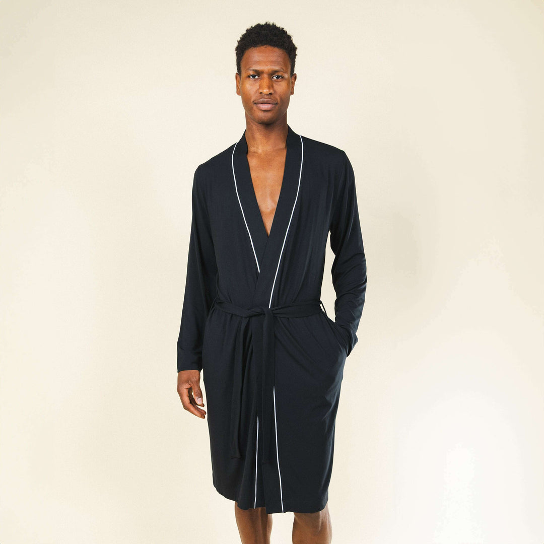 The Threat Level Midnight | Black Long Modal Robe