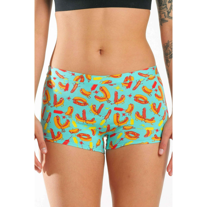 The Use a Condiment | Hot Dogs Modal Boyshort Underwear