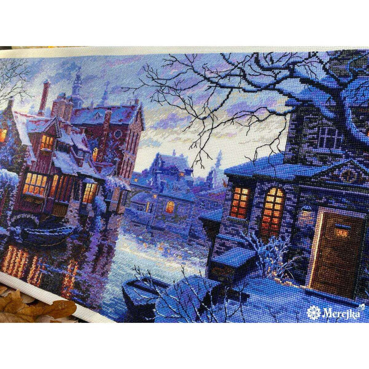 The Venice of the North  K-211 Counted Cross-Stitch Kit
