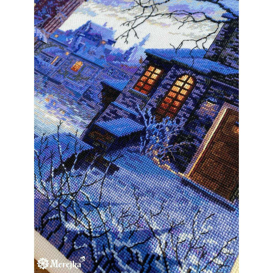 The Venice of the North  K-211 Counted Cross-Stitch Kit