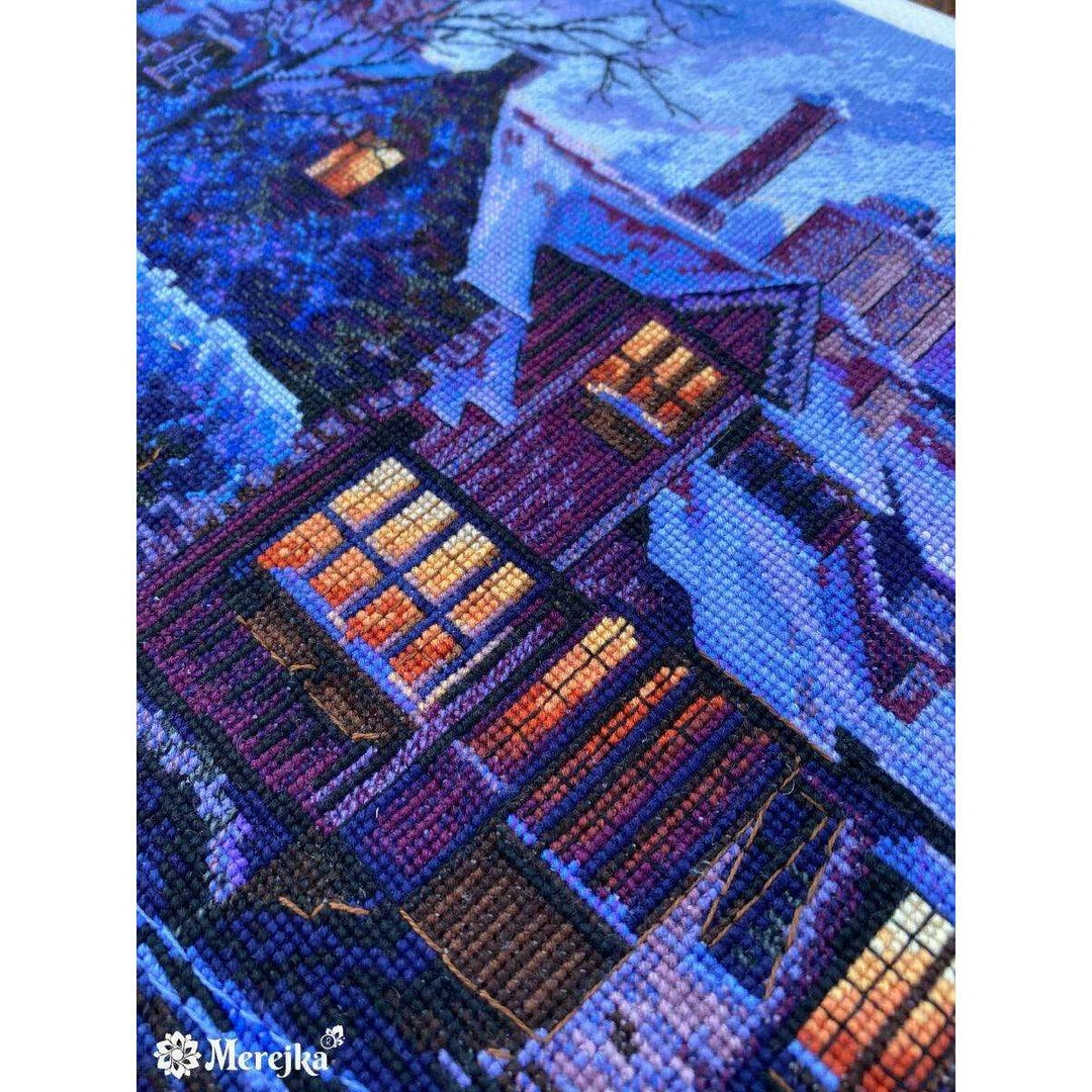 The Venice of the North  K-211 Counted Cross-Stitch Kit