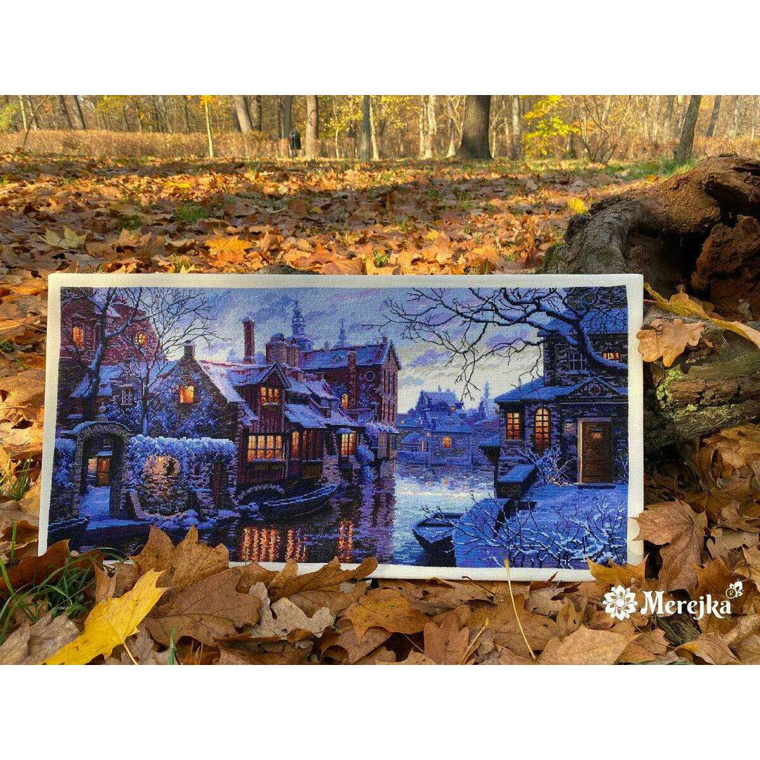 The Venice of the North  K-211 Counted Cross-Stitch Kit