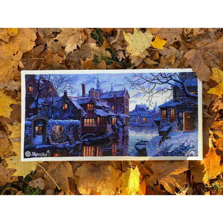 The Venice of the North  K-211 Counted Cross-Stitch Kit