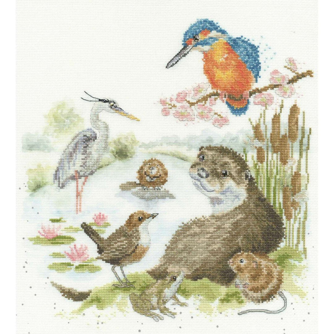 The Water's Edge XHD148 Counted Cross Stitch Kit