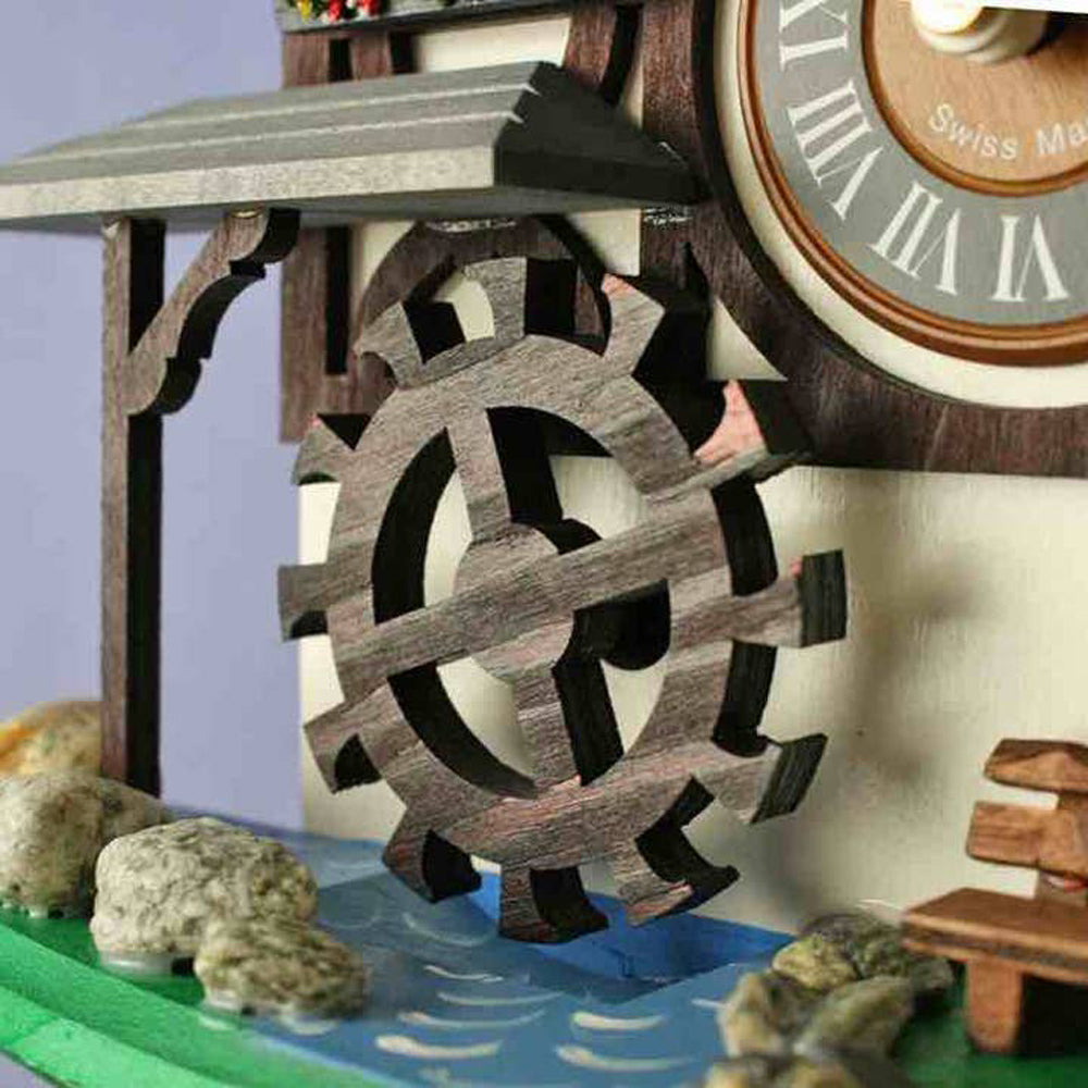 The White Chalet by Kit Cat Klock  2