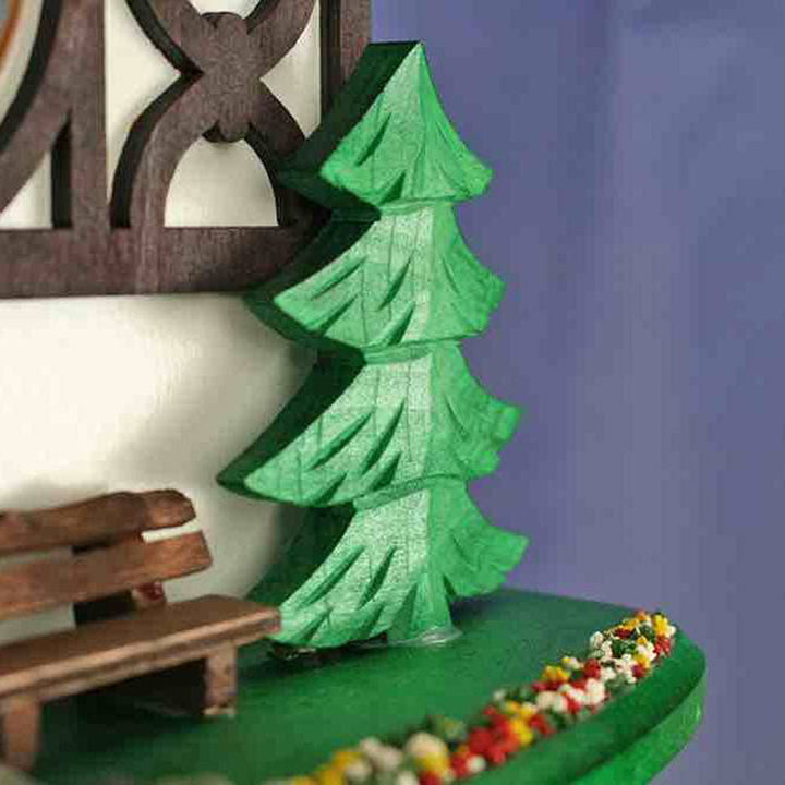 The White Chalet by Kit Cat Klock  4