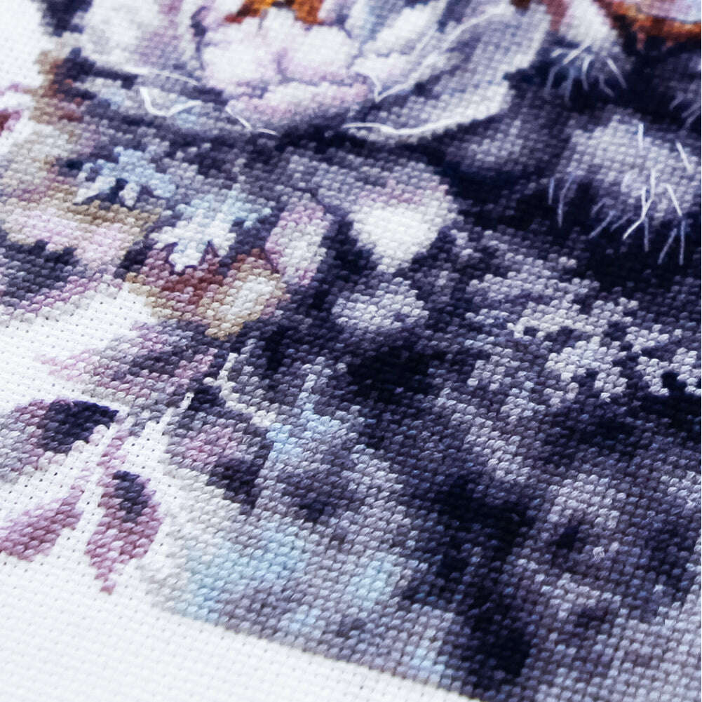 The White Tiger 70-14 Counted Cross-Stitch Kit