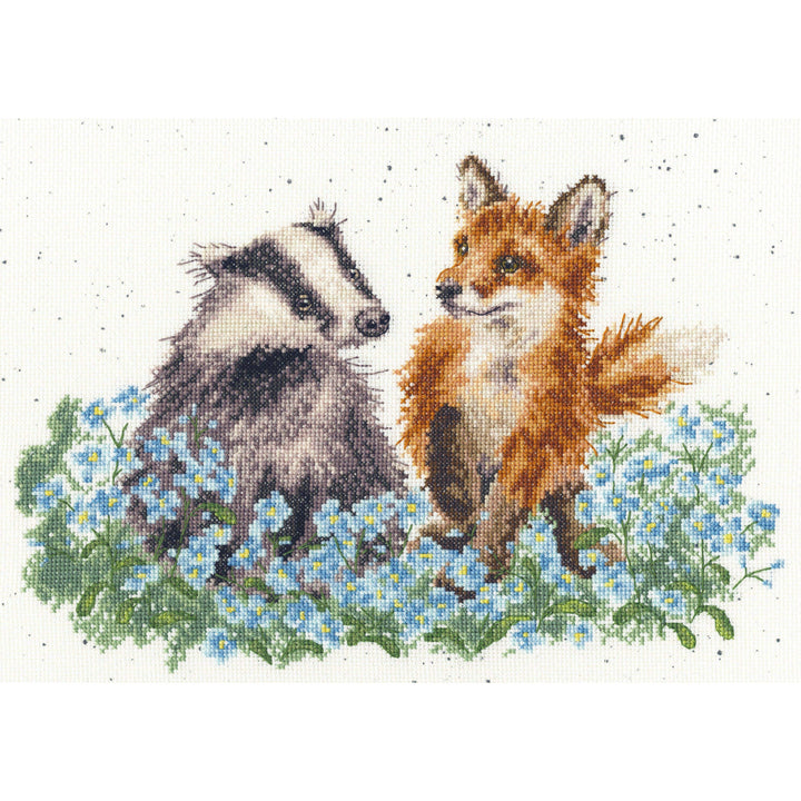The Woodland Glade XHD125 Counted Cross Stitch Kit