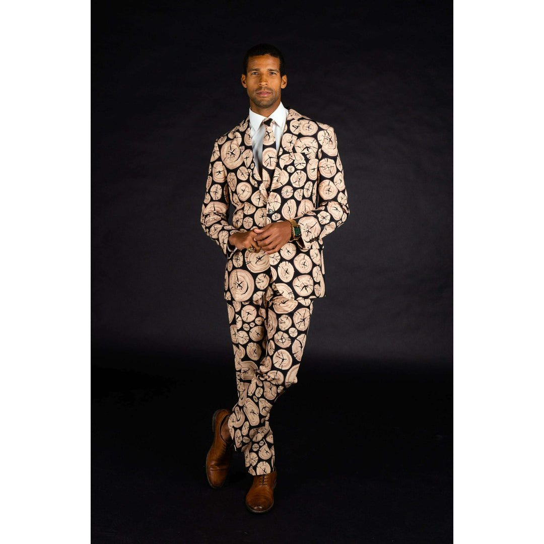 The Xmas Morning Wood | Wood Print Christmas Suit