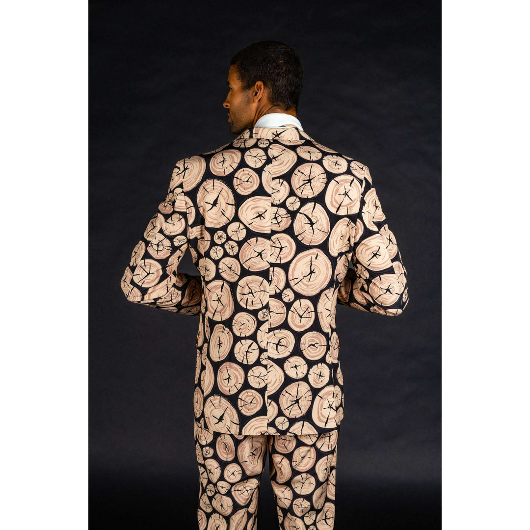 The Xmas Morning Wood | Wood Print Christmas Suit